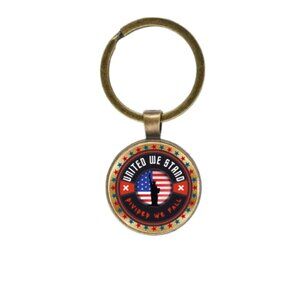 UNITED WE STAND (STYLE 1) CUSTOM KEY RING